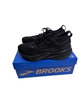 Brooks Shoes Glycerin 22 Triple Black Road Running Shoes Sneakers Womens Size 7